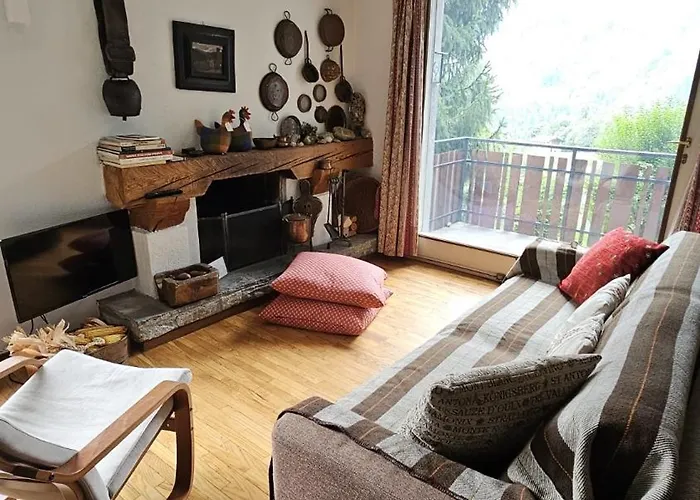 La Gerla - Maison De Charme Valle D'aosta - Vista Monte Bianco * クールマイユール